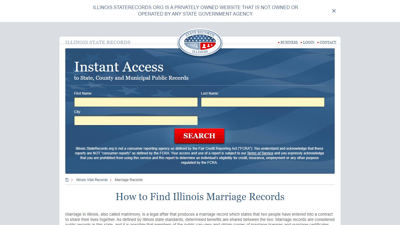 How to Find Illinois Marriage Records