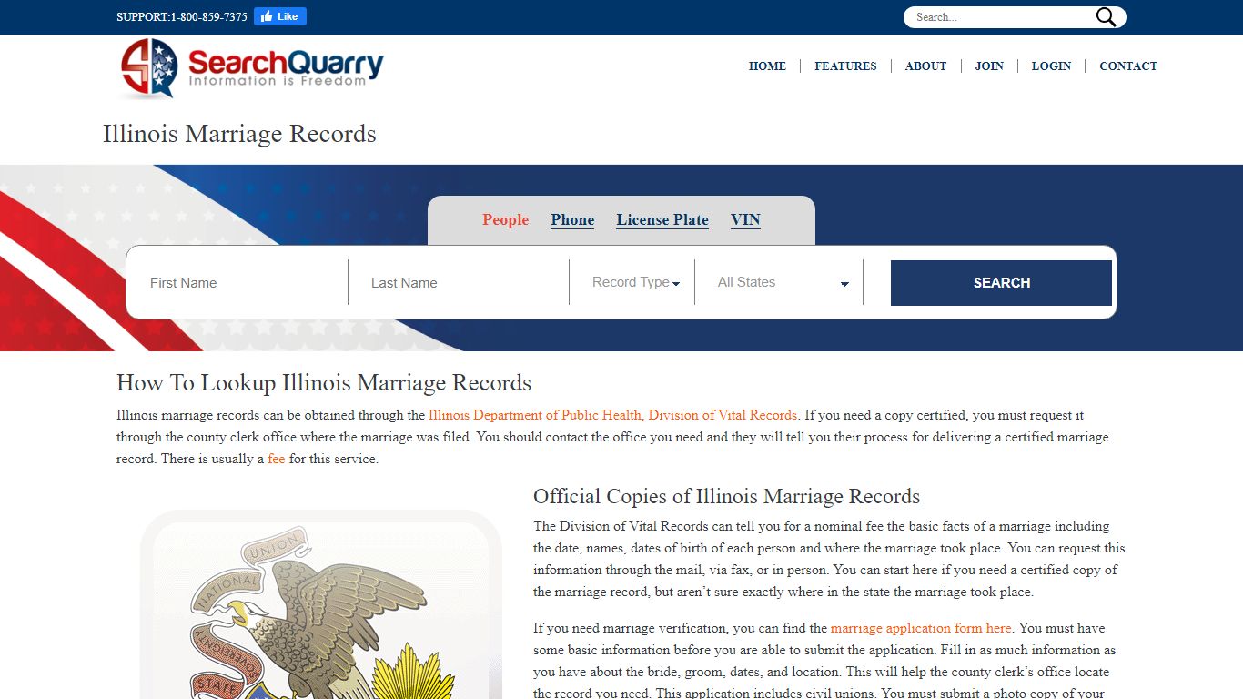Illinois Marriage Records | Enter a Name to View Marriage ...